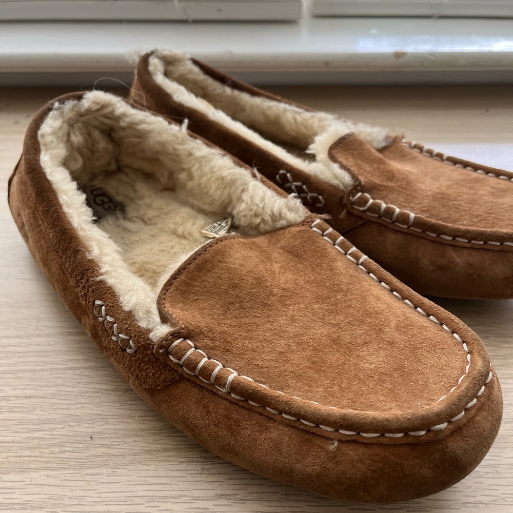 UGG Moccasin Suede Slippers